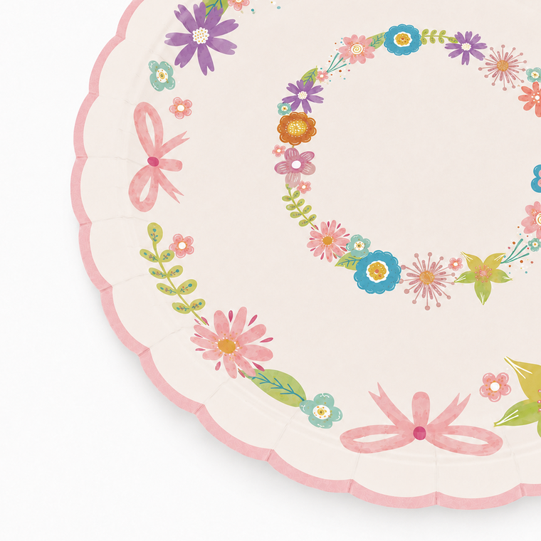Parttyhub birthday party dinner plates | BDAY | Pack 8