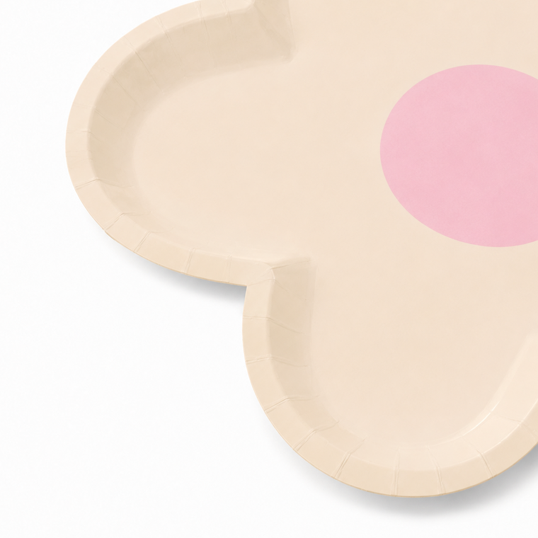 Parttyhub pastel floral dessert plates | PFLW | Pack 8