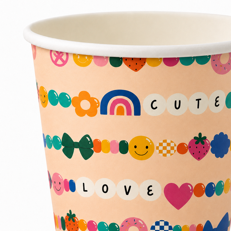 Parttyhub birthday bracelet party cups | BBR | Pack 8