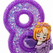 Partyhub Cute Little Angel Purple Candles | CLA | Pack 1
