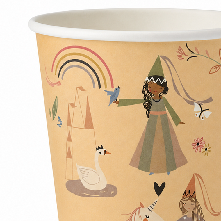 Parttyhub mystical unicorn party cups | UNI | Pack 8
