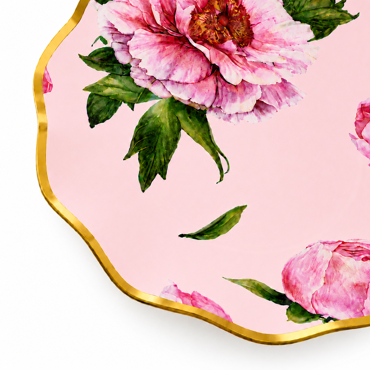 Parttyhub floral garden dinner plates -10.5 inch | FG | Pack 8