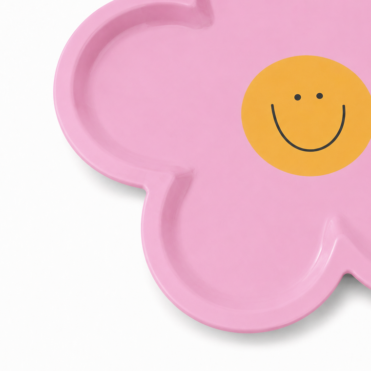 Parttyhub flower dessert plates | FLW | Pack 8