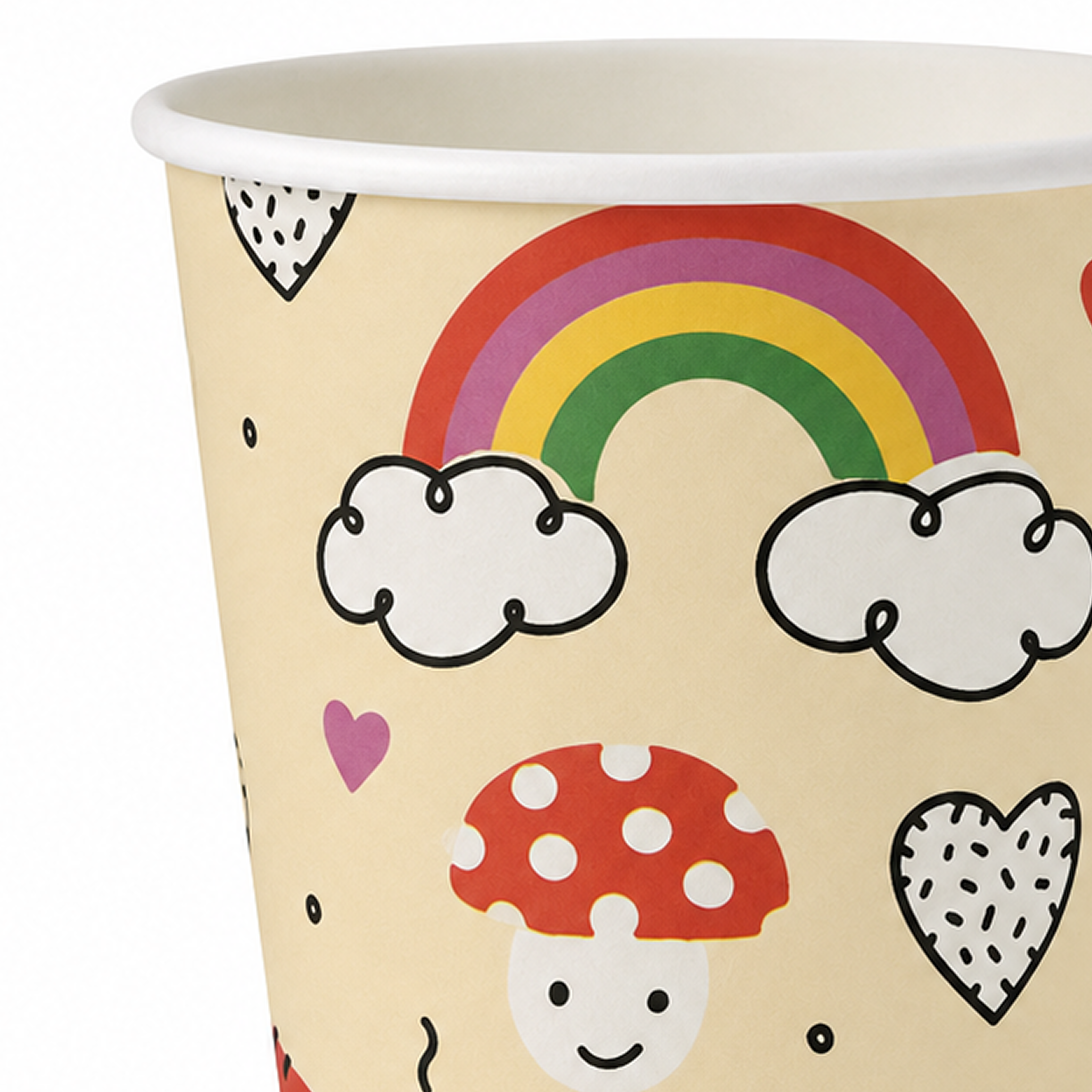 Parttyhub rainbow cloud cups | RC | Pack 8