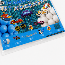 PARTTYHUB I AM ONE' FIRST BIRTHDAY BLUE DECOR KIT | IAO | PACK 1
