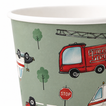 Parttyhub police car theme party cups | PC | Pack 8