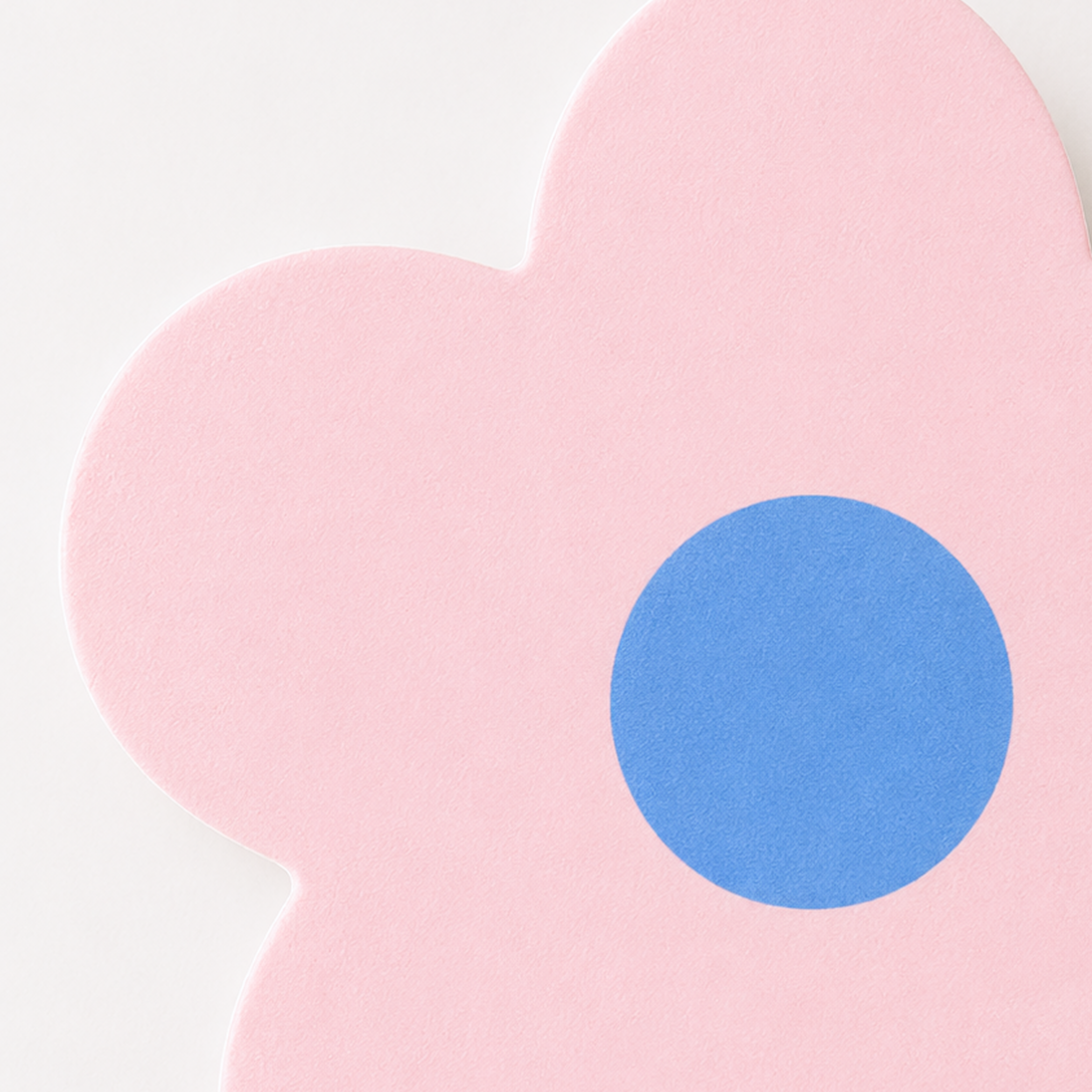 Parttyhub pastel pink cupcake topper