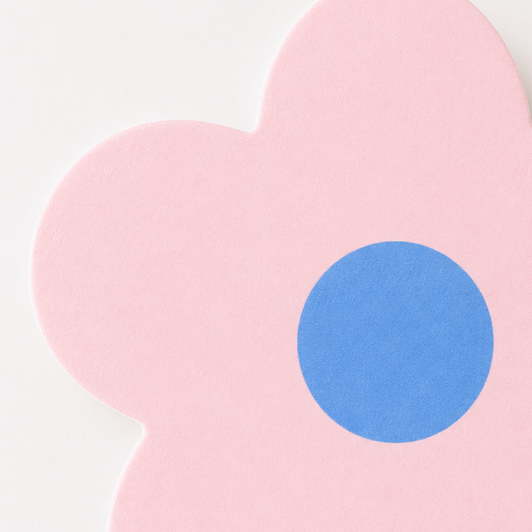 Parttyhub pastel pink cupcake topper