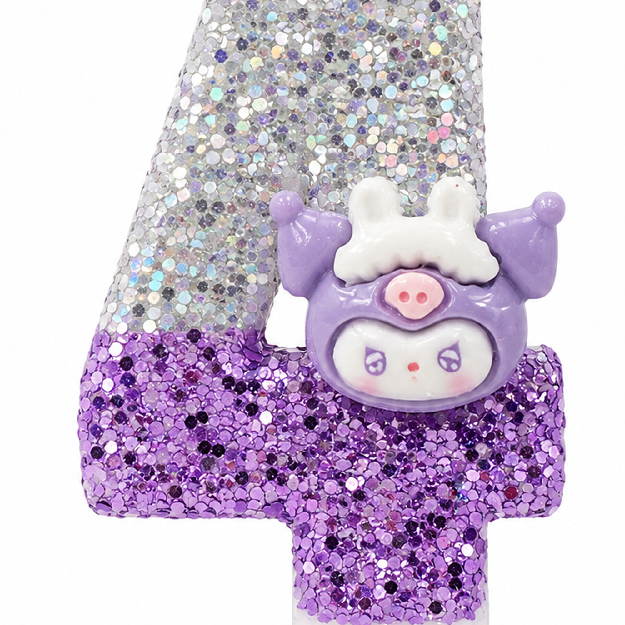 Parttyhub Hello Kitty Sanrio Purple Candles | KTY | Pack 1