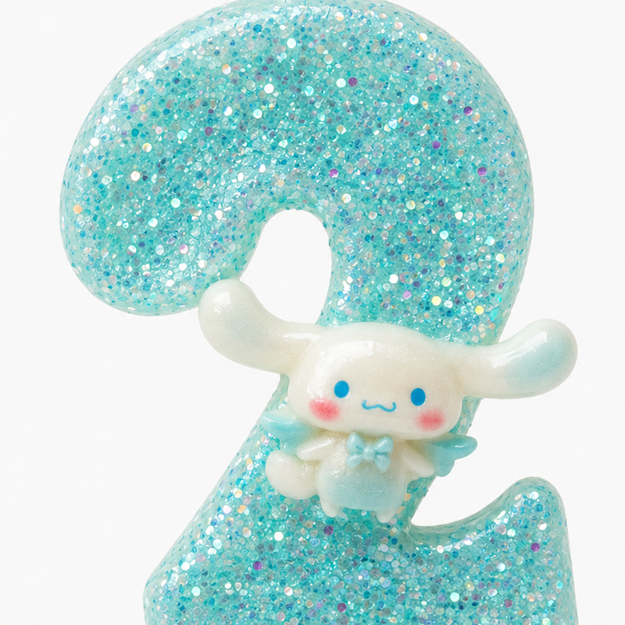 Parttyhub Cinnamonroll Cartoon Glitter Candles | CNCR | Pack 1