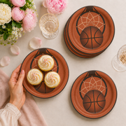 Parttyhub basketball dinner plates | BKB | Pack 8