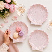 Parttyhub mermaid shell dessert plates | MS | Pack 8