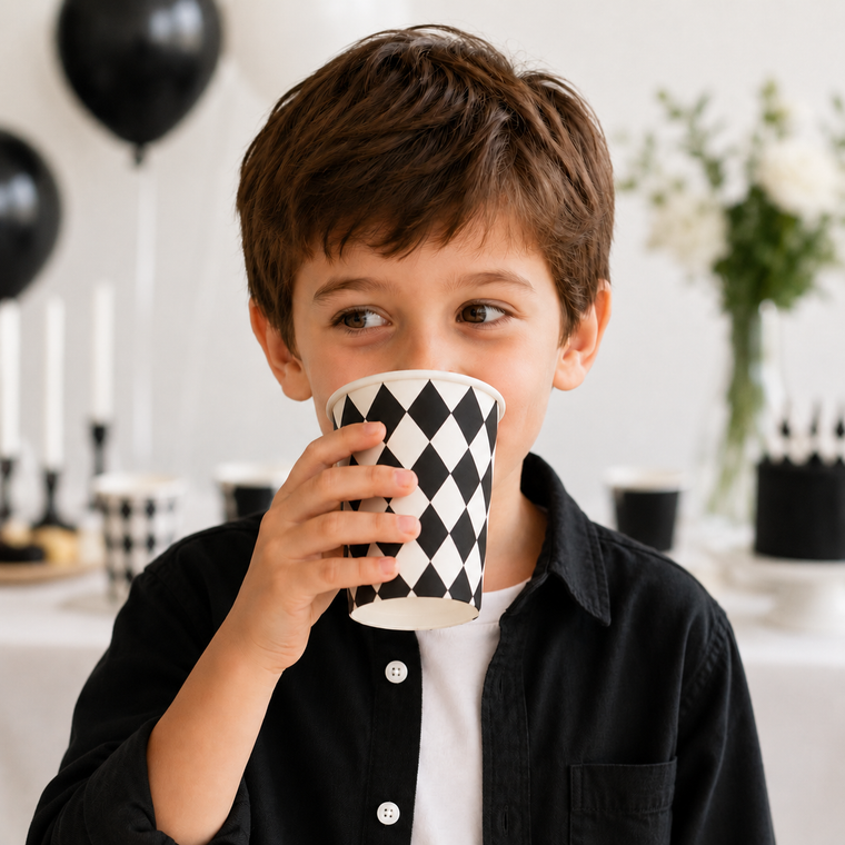 Parttyhub racecar track party cups | RCT | Pack 8