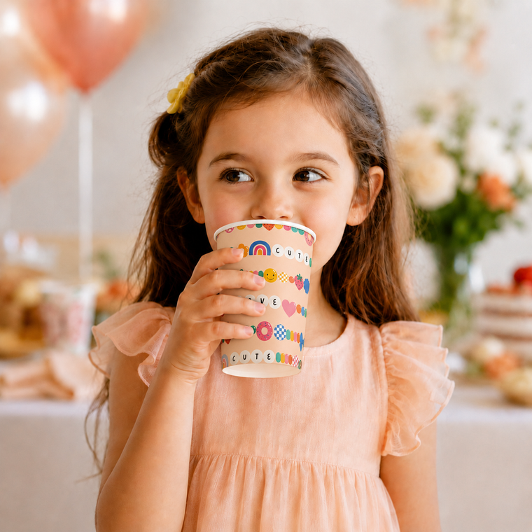 Parttyhub birthday bracelet party cups | BBR | Pack 8