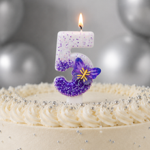 Parttyhub Purple Butterfly Candles | BFL | Pack 1