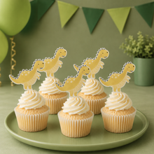 Parttyhub T-Rex dinosaur theme birthday toppers