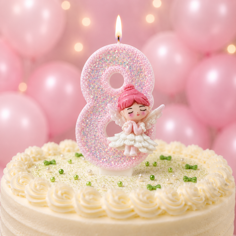 Parttyhub Cute Little Angel Candles | CLA | Pack 1