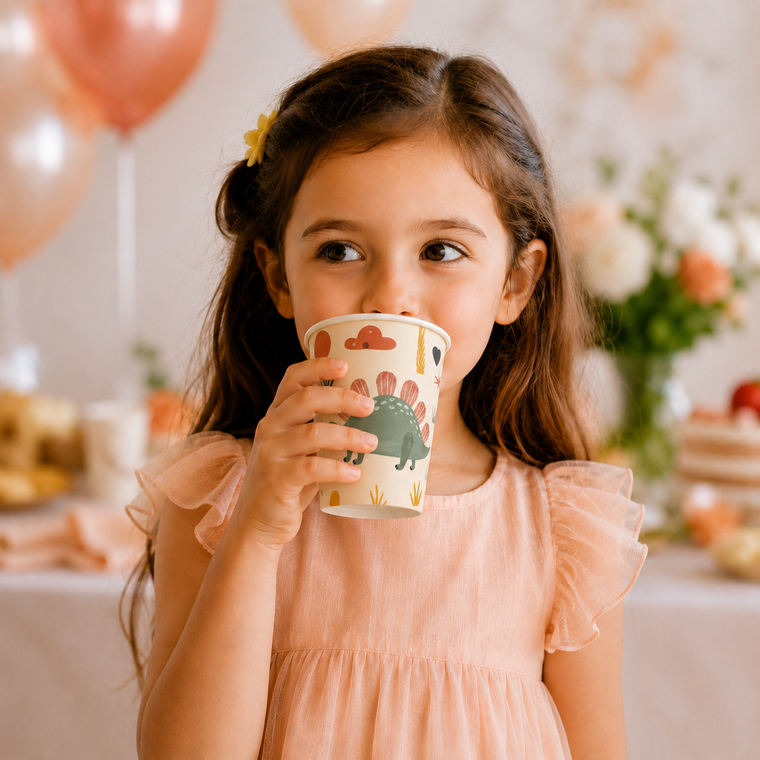 Parttyhub dinosaurs theme party party cups | DTP | Pack 8
