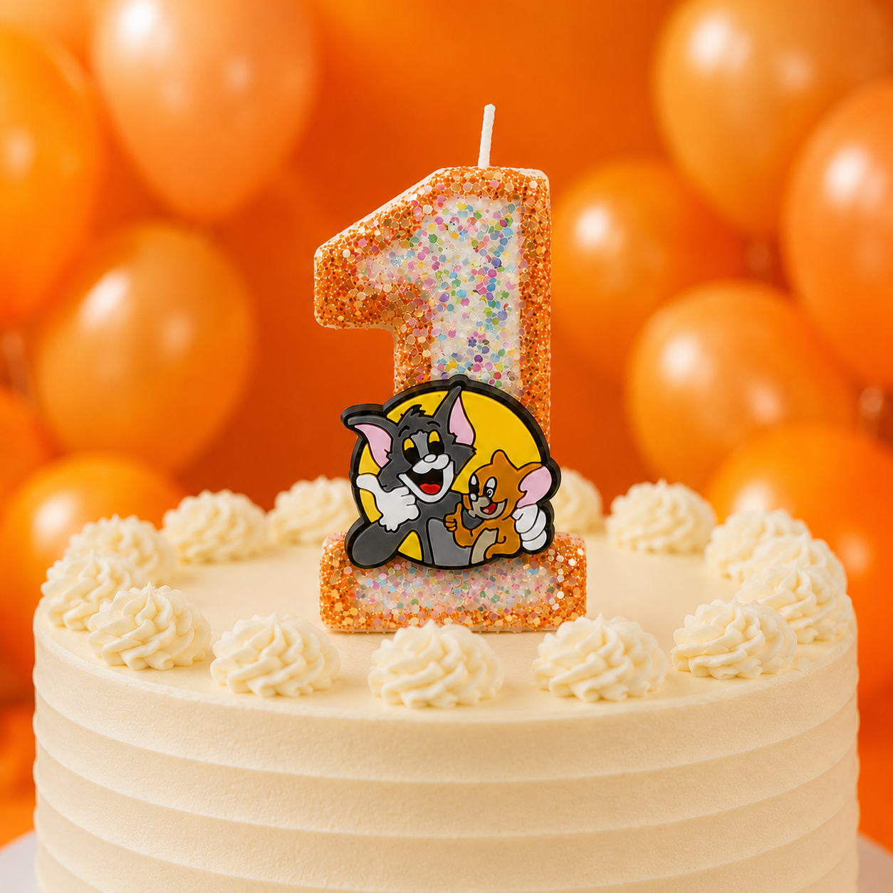 Parttyhub Tom and Jerry Cartoon Candles | TJ | Pack 1