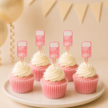 Parttyhub tropical litchi candy cupcake toppers