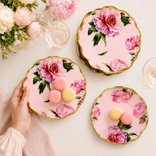 Parttyhub floral garden dinner plates -10.5 inch | FG | Pack 8