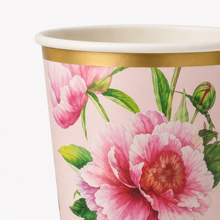 Parttyhub floral garden party cups | FG | Pack 8