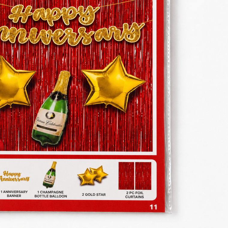 PARTTYHUB ANNIVERSARY COUPLE CELEBRATION COMBO SET | ACO | PACK 1