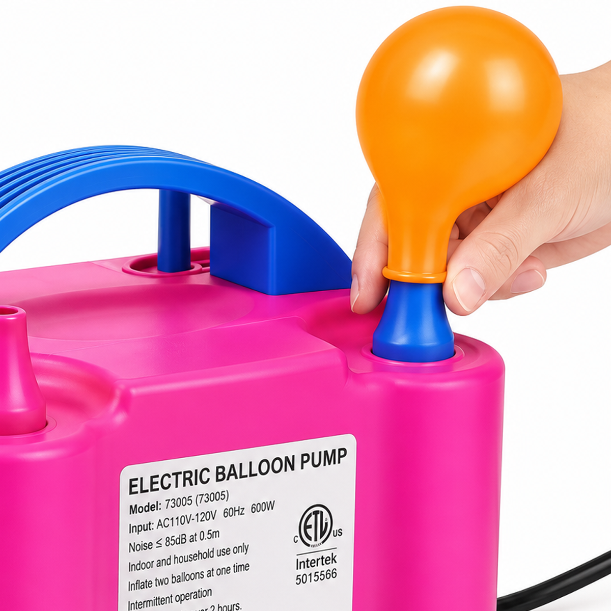 Parttyhub Dual Nozzle Electric Balloon Pump | SOL | Pack 1