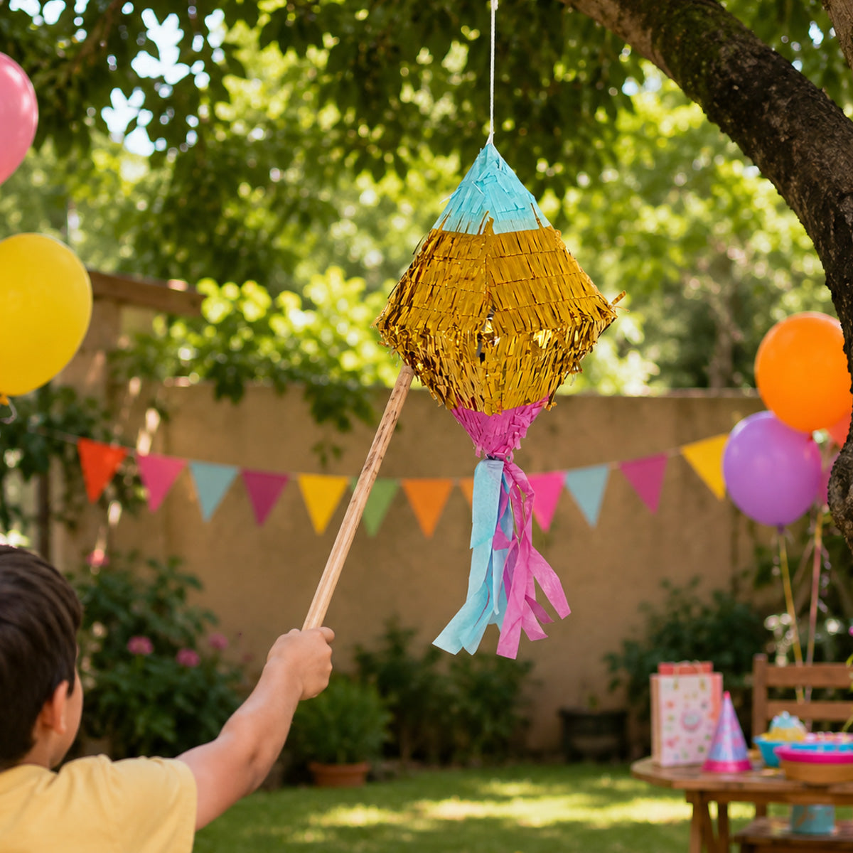Parttyhub multicolour diamond pinata | MCDIA | Pack 1