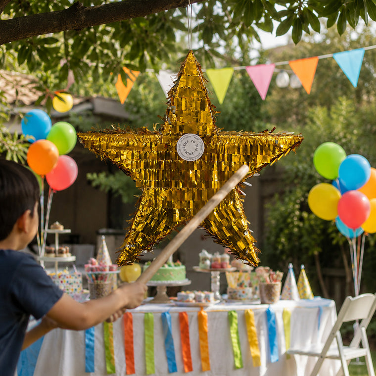 Parttyhub golden star pinata | GSTR | Pack 1