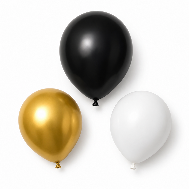 Partyhub Opulent Nights Balloon Set | LSTD | Pack 10