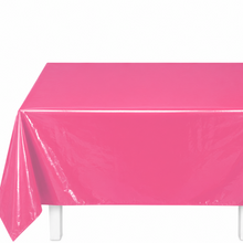 Parttyhub Pink Solid Colour Tablecloth | PLN | Pack 1