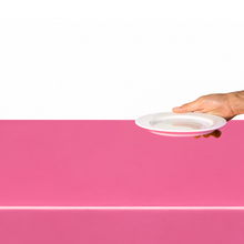 Parttyhub Pink Solid Colour Tablecloth | PLN | Pack 1