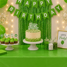 Parttyhub Parrot Green Solid Colour Tablecloth | PLN | Pack 1