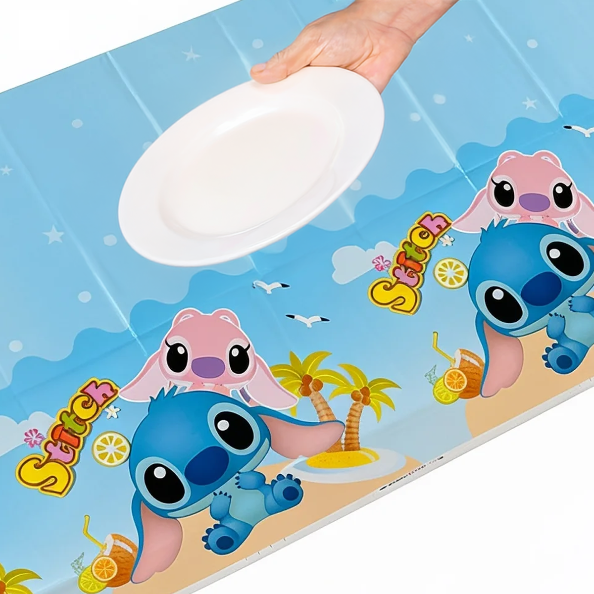 Parttyhub Lilo & Stitch Birthday Tablecover | KDZLS | Pack 1