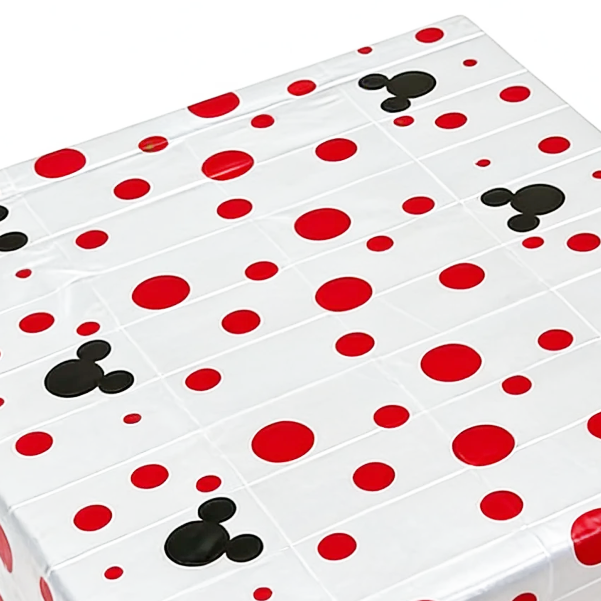 Parttyhub Mickey Mouse Polka Dot Tablecover | MI | Pack 1