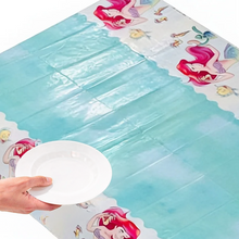 Parttyhub Ariel Mermaid Princess Birthday Party Tablecover | MRMID | Pack 1