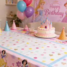 Parttyhub Disney Princesses Birthday Tablecover | PRNC | Pack 1