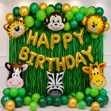 PARTTYHUB JUNGLE THEMED BIRTHDAY PARTY DECOR KIT | JUN | PACK 1