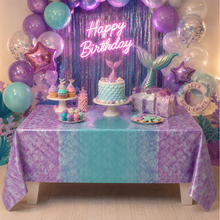 Parttyhub Mermaid Scales Party Tablecover | MS | Pack 1