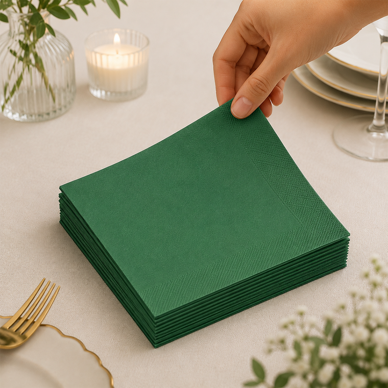 Parttyhub solid color napkins | Pack of 20