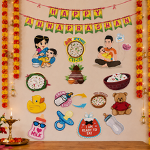 PARTTYHUB AUSPICIOUS ANNAPRASHAN CEREMONY DECOR KIT | AAN | PACK 1