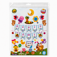 PARTTYHUB NAMAKARAN CEREMONY DECOR FOR BABY BOY | NBB | PACK 1