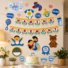 PARTTYHUB BABY BOY'S NAMING CEREMONY DECOR KIT | BBS | PACK 1