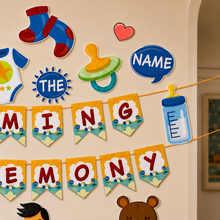 PARTTYHUB BABY BOY'S NAMING CEREMONY DECOR KIT | BBS | PACK 1