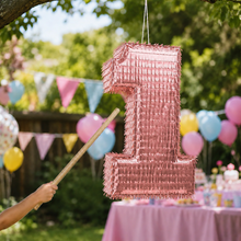 PARTTYHUB BIRTHDAY NUMBER 1 FOIL PINATA | NMO | PACK 1