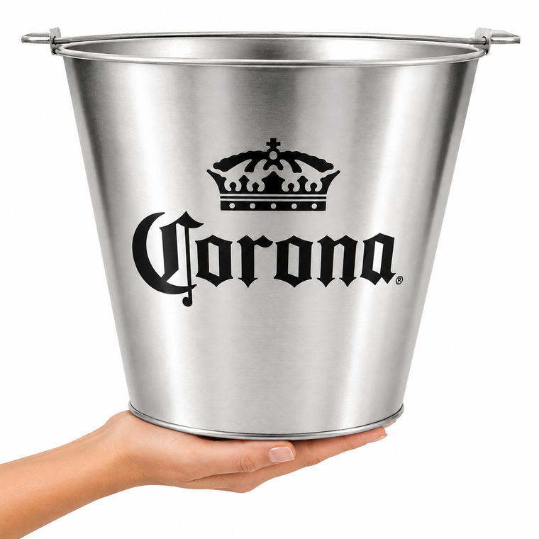 PARTTYHUB CORONA LABEL ICE BUCKET | CLI | PACK 1