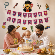 PARTTYHUB BABY GIRL'S MUNDAN CEREMONY DECOR KIT- ENGLISH | BGS | PACK 1