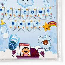 PARTTYHUB BLUE BABY SHOWER CELEBRATION DECOR KIT | BLU | PACK 1