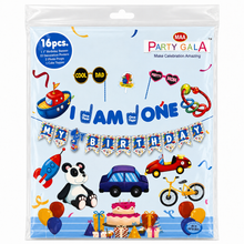 PARTTYHUB LITTLE EXPLORER FIRST BIRTHDAY DECOR KIT | LEF | PACK 1